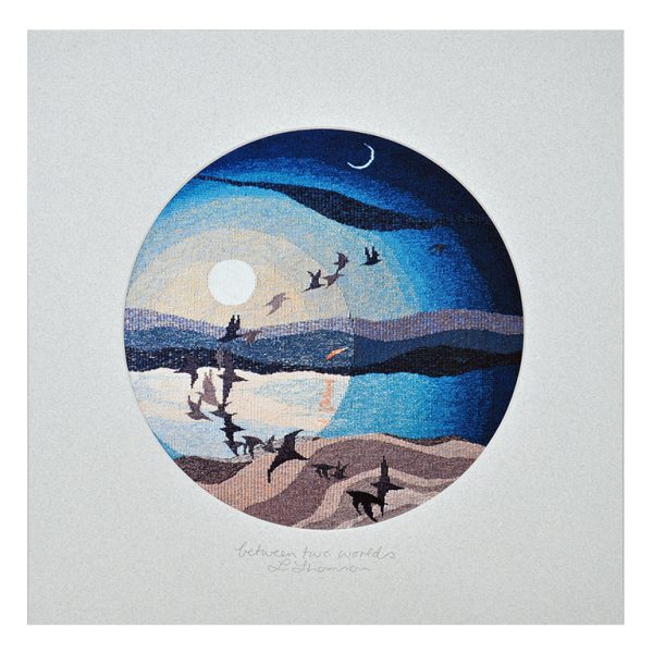 Between two worlds Hoxa Tapestry Gallery